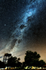 Fototapeta na wymiar Milky way in Namibia.