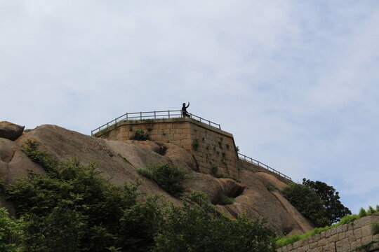 old fortress tower at chitradurga Karnataka tourist attractions ancient architecture 