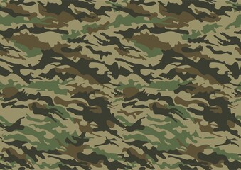 texture military camouflage repeats seamless army green hunting .vector background