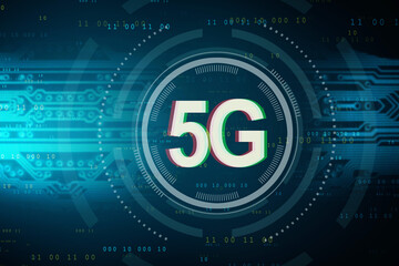 2d rendering 5G Network 5G Connection

