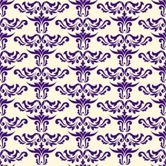 Elegant ornament patter with classic style wallpaper