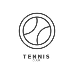 Tennis ball icon symbol vector, Modern design , isolated on white background, illustration Vector EPS 10 , can use for  Tennis Championship and Tennis Team Logo