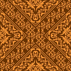 Wonderful Seamless Geometric  Pattern with Classic Style