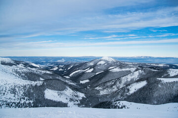 Panorama z samego szczytu