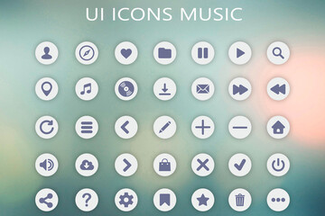 Ui icons music