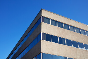 Fototapeta premium workplace building architecture business window finance skyscraper downtown