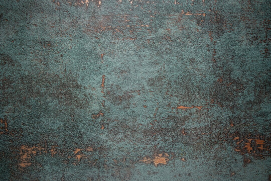 Closeup texture of green stonetextured background of the house
