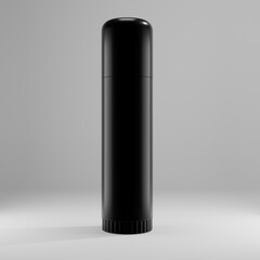 lipstick black bottle for mockup cosmetic