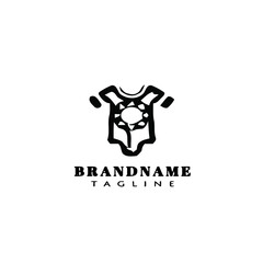 black baby bodysuit logo icon design template vector