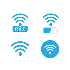 Wireless and wifi icons. Wireless Network Symbol wifi icon. Wireless and wifi vector