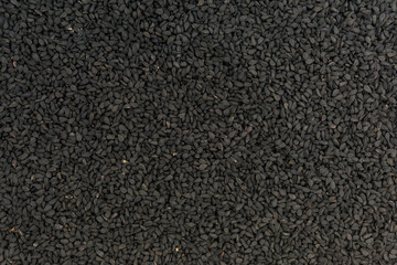 black seeds background 