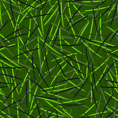 Endless pattern of Christmas tree needles. Vector print for printing. Forest pattern.