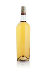 A bottle of white wine