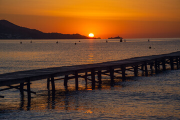 Sonnenaufgang in Mallorca