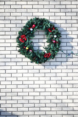 Wreath on Wall