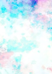 ピンクと水色のキラキラテクスチャ背景