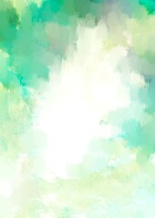 水色と黄緑よキラキラ幻想的なテクスチャ背景