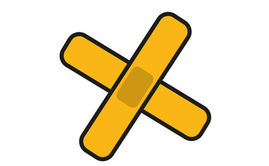 cross bandage
