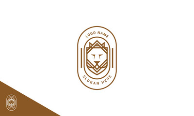 lion logo, this logo is inspired by the lion animal