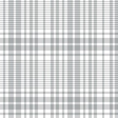 Black and White Asymmetric Plaid textured Seamless Pattern