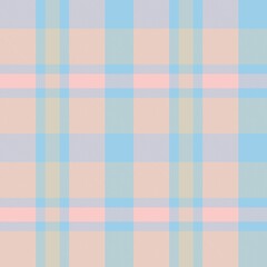Pastel Asymmetric Plaid textured Seamless Pattern