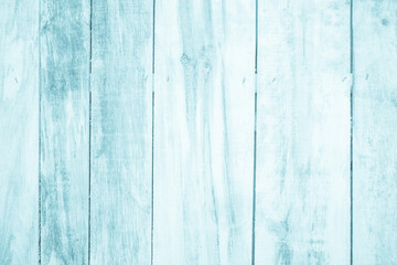 Old grunge wood plank texture background. Vintage blue wooden board wall have antique cracking style 