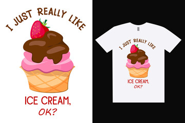 cream cone t shirt template
