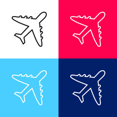 airplane icon. airplane icon vector illustration. airplane icon symbol.