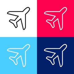 airplane icon. airplane icon vector illustration. airplane icon symbol.