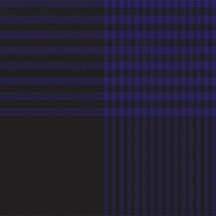 Blue Asymmetric Plaid textured Seamless Pattern