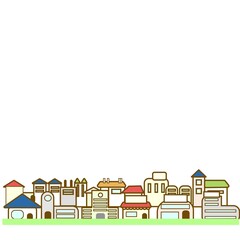 街並み01フレーム