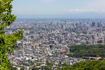 Fototapeta premium 大倉山展望台からの眺望