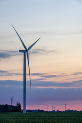 
Michigan Wind Farm, wind turbines