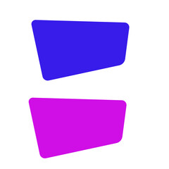 Two elements for the site of different colors.