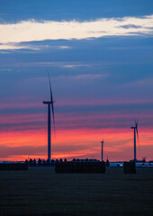 
Michigan Wind Farm, wind turbines