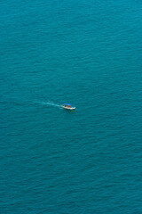 Obraz premium motor boat on the sea