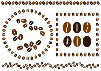 コーヒー豆のイラスト素材集