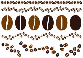 コーヒー豆のイラスト素材集