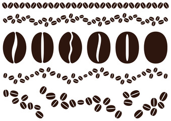 コーヒー豆のイラスト素材集