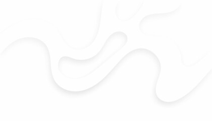 Abstract white and gray gradient background. Waves design background.