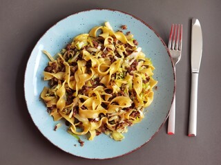 pasta with mushrooms