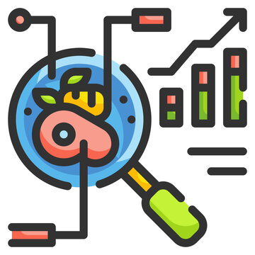 analysis line icon