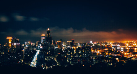 The Aerial view of Kaohsiung
