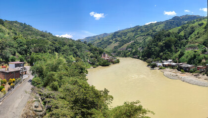 Fototapeta na wymiar Mountains of Colombia