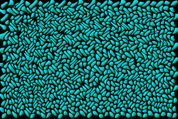 abstract picture with black background