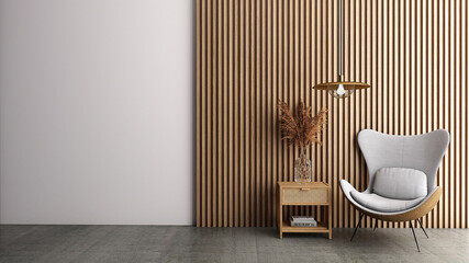 balinese style armchair relaxing scene