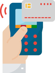 Card Payment Shopping Icon. Shopping concept icon style