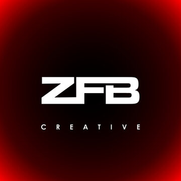 ZFB Letter Initial Logo Design Template Vector Illustration