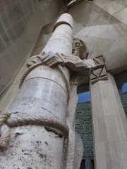 Deurstickers スペイン サグラダ・ファミリア Sagrada Família © Namiki