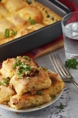 Zagorskie strukli, a national Croatian dish